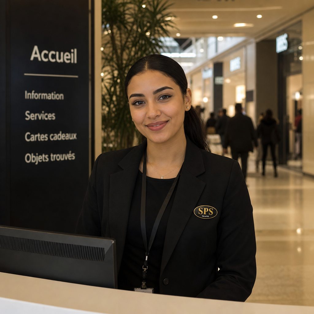 Hôte & hôtesse d'accueil — SPS Sécurité